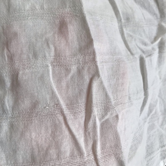 J Crew white peasant top - Picture 3 of 6